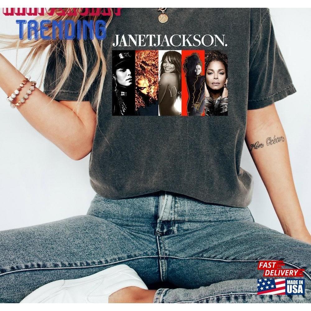 Janet Jackson Shirt Tour Tshirt Concert Classic